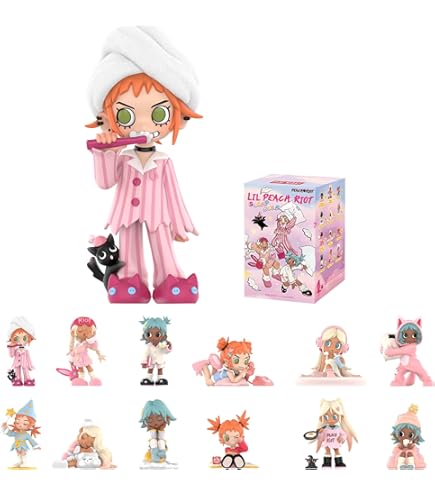 Amazon | POP MART Peach Riot Punk Fairy シリーズ【1ピース】 ポップ