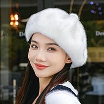 白いふわふわベレー帽 71VZoGQxlzL._UY1000_.jpg