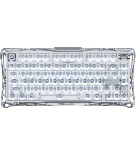 Amazon.co.jp: 0.01mmラピッドトリガー 搭載 GravaStar Mercury V75