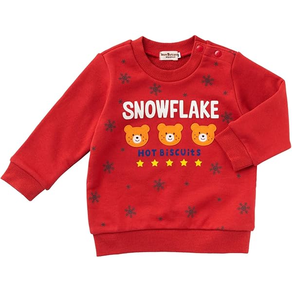 Amazon.co.jp: [ミキハウス] トレーナー スウェット 長袖 くま 無地