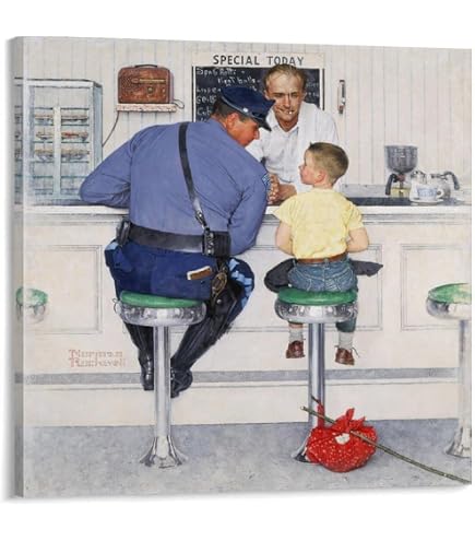 Amazon.co.jp: Norman Rockwell ノーマンロックウェル（おじいちゃんと