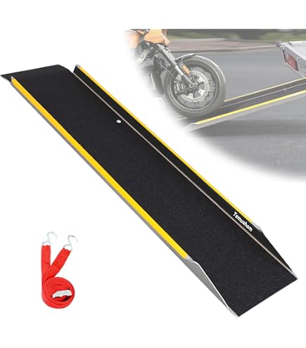 Amazon.co.jp: Ruedamann バイク スロープ 長さ120cm バイク ラダー 耐