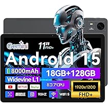 Amazon.co.jp: FPD タブレット11インチ Android 15 Tablet Gemini AI