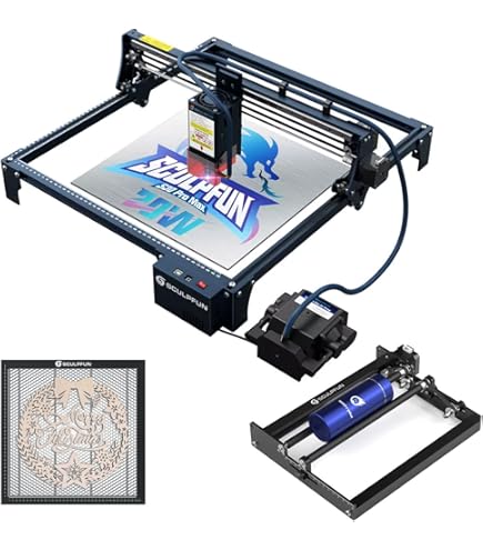 Amazon.co.jp: SCULPFUN S9 彫刻機、カッター、超微細ビーム整形