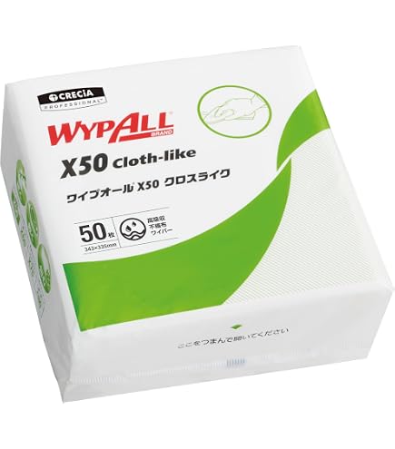 Amazon.co.jp: 【不織布ウエス】 日本製紙クレシア ワイプオール X60 4