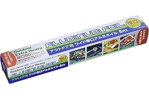 キャプテンスタッグ(CAPTAIN STAG) BBQ用 厚手 アルミホイル ワイド 厚口 防災グッズ M