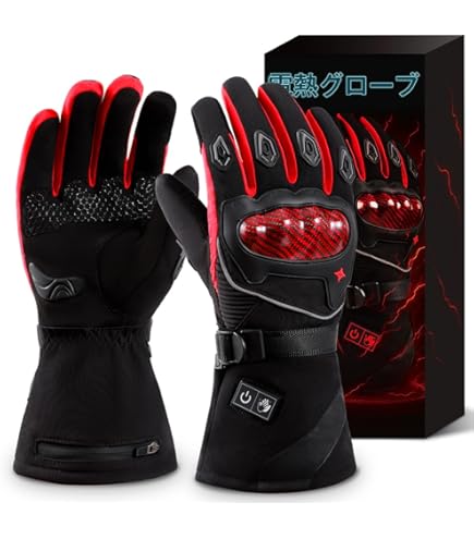 Amazon | HeatMaster (ヒートマスター) 12V カーボンスポーツグローブ