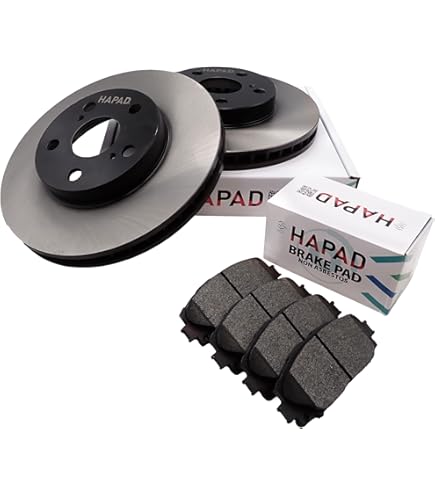 プリウス Z30 Z35  HAPAD リアブレーキローター+ブレーキパット Amazon | HAPAD リア ブレーキローター + ブレーキパッド 左右セット