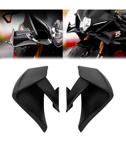 Amazon | Puig 9738N SIDE SPOILER WINGLET [BLACK] GSX-R1000 (17-20