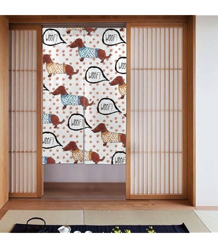Amazon｜のれん 暖簾 市松模様 おしゃれ 簡単 目隠し 玄関 ドア