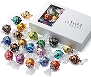 リンツ (Lindt) チョコレート リンドール テイスティングセット [ピック&ミックス] 22種 23個入り 個包装ショッピングバッグS付
