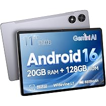 Amazon.co.jp: タブレット 11 インチ Android16 Wi-Fiモデル 20GB+