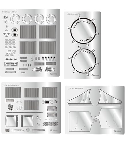 Amazon.co.jp: トップスタジオ 1/12 マクラーレン MP4/6 スーパー