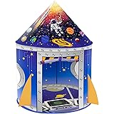 Nicecastle キッズテント ロケット玩具 テントハウス 子供テント インディアンテント スペースプレイテント 宇宙船のテント 屋内と屋外 収納バッグ付き 男の子 誕生日プレゼント 秘密基地 室内遊具