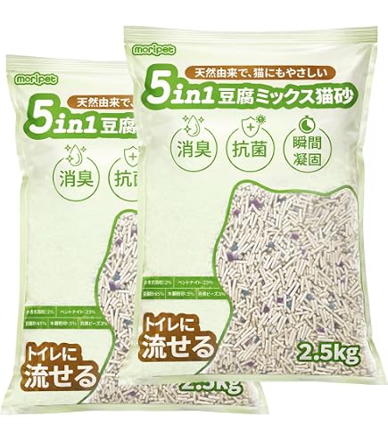 Amazon | リフレサンド おから (1個) 猫 猫砂 ペット トイレ おから 消