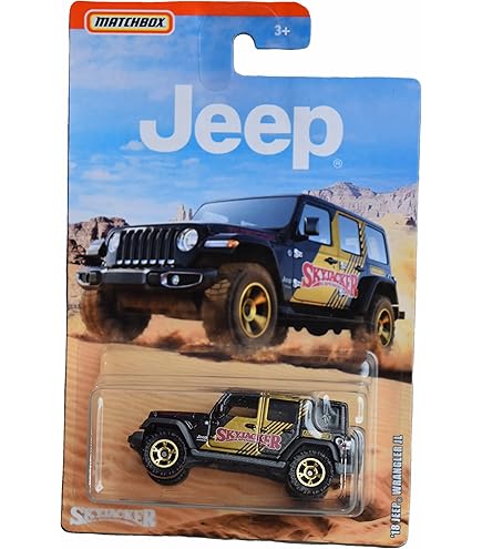 Amazon.co.jp: Matchbox 2018 Jeep Wrangler JL [Rubicon] 64/100