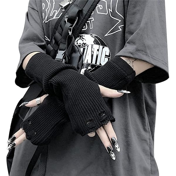 Amazon | [paniki] アームウォーマー アームカバー ブラック 黒