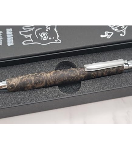 Amazon.co.jp: 極上 黒柿 孔雀杢 こぶた工房シャーペン0.5 「野原工芸 Amazon.co.jp: 極上 黒柿 孔雀杢 こぶた工房シャーペン0.5 「野原工芸