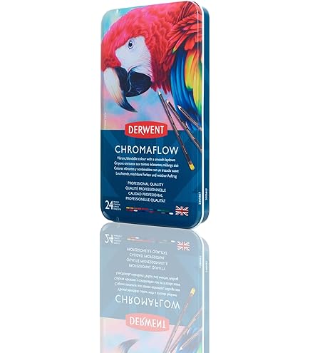 Amazon | Derwent 72 Pastel Pencil Metal Tin Set by Derwent