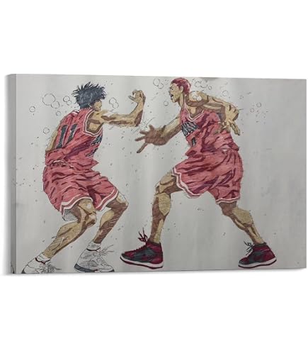 Amazon.co.jp: アートパネルスラムダンク絵画 北欧 現代 モダン 防湿