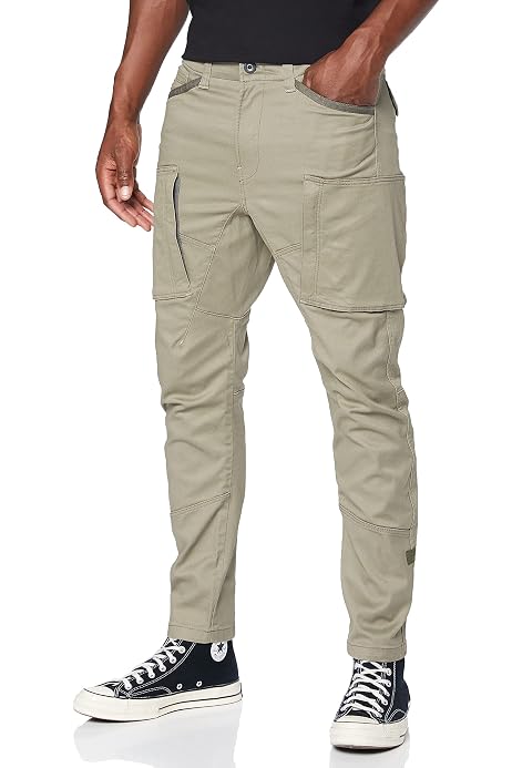 Zip Pocket 3D Skinny Cargo Trousers 
