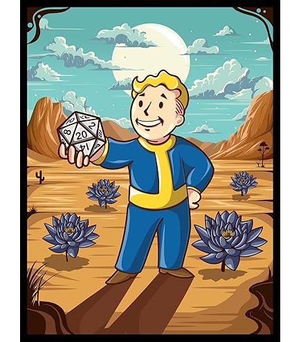 Amazon | Ultra PRO - Fallout ブラックステッチプレイマット