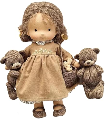 ウォルドルフ人形　ぬいぐるみ　着せ替え人形 Amazon | Lekolockアストリア ウォルドルフ人形【全身服セット