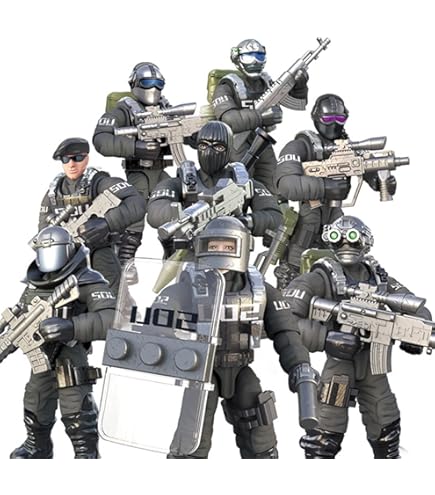 Amazon.co.jp: YEIBOBO!特殊部隊ミニミリタリーアクション