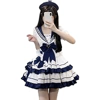Amazon.co.jp: [Malymoon] コスプレ マリンコスチューム 青色 環やね