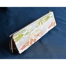 Amazon | 十三絃 琴柱入れ ケース 袋 錦 白 (送料など込) | 琴 