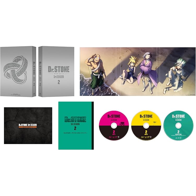 Dr.STONE 4th SEASON Blu-ray BOX 1〈2枚組〉 Dr.STONE 4th SEASON Blu-ray BOX 1〈2枚組〉 Amazon.co.jp: 『Dr．STONE』