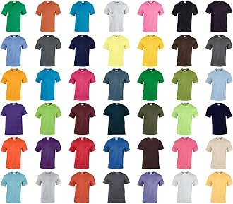 Gildan T-Shirt Blank Plain tee S - 5XL 