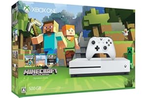 Xbox One S 500GB Ultra HD ブルーレイ対応プレイヤー Minecraft 同梱版 (ZQ9-00068)