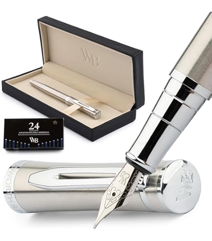 Amazon | ワーズワース & ブラック 万年筆セット 中字 インク