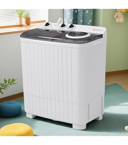 Amazon | 二槽式洗濯機 縦型洗濯機 洗濯8kg/脱水槽5.5kg 大容量