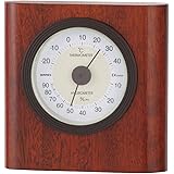 EMPEX (エンペックス) 気象計 温度湿度計 イートン温湿度計 置き用 日本製 ブラウン TM-646