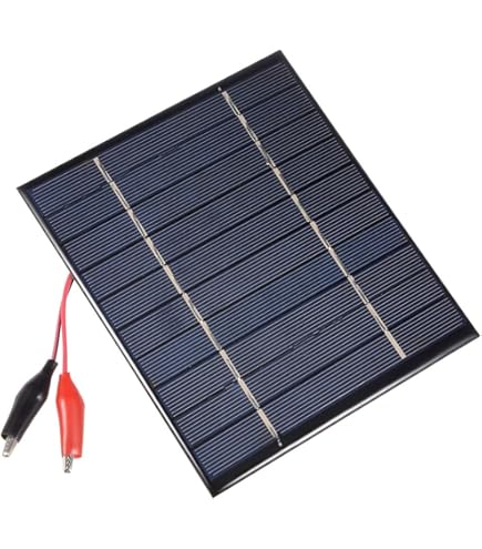 Amazon | uxcell ソーラーパネル 多結晶太陽電池パネル モバイル電源