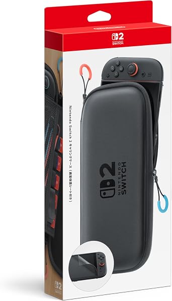 【任天堂純正品】Nintendo Switch 2 キャリングケース(画面保護シート付き) - 1