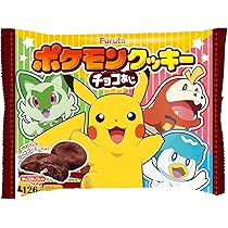 Amazon.co.jp: フルタ製菓 ポケットモンスタークッキー 126g×4袋