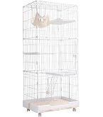 Amazon.co.jp: Shinyever 猫 ケージ キャットケージ 猫ゲージ 大型 82