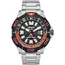 Amazon.co.jp: シチズン PROMASTER GMT BJ7129-56E 逆輸入 エコ