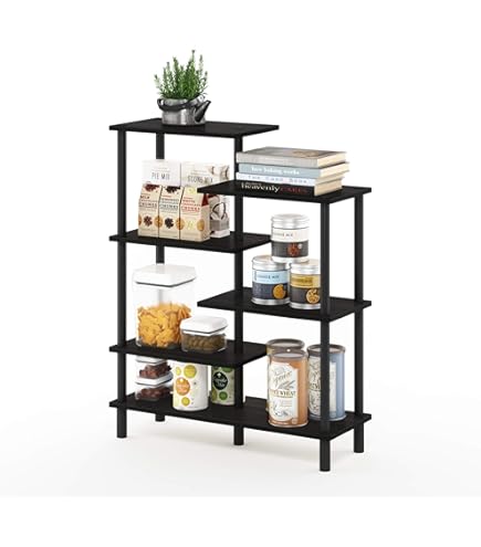 Amazon｜フリノ(Furinno) アクセント飾り棚 コロンビアウォルナット