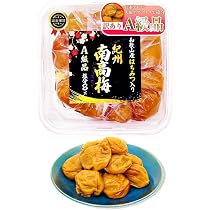 Amazon | 紀州南高梅 はちみつ梅 大粒 350g 訳ありA級品(形不揃い