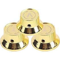 Domeko　ボリューム＆トーンノブ Amazon.co.jp: Wwomusic クリームメタルエレキギター トップ