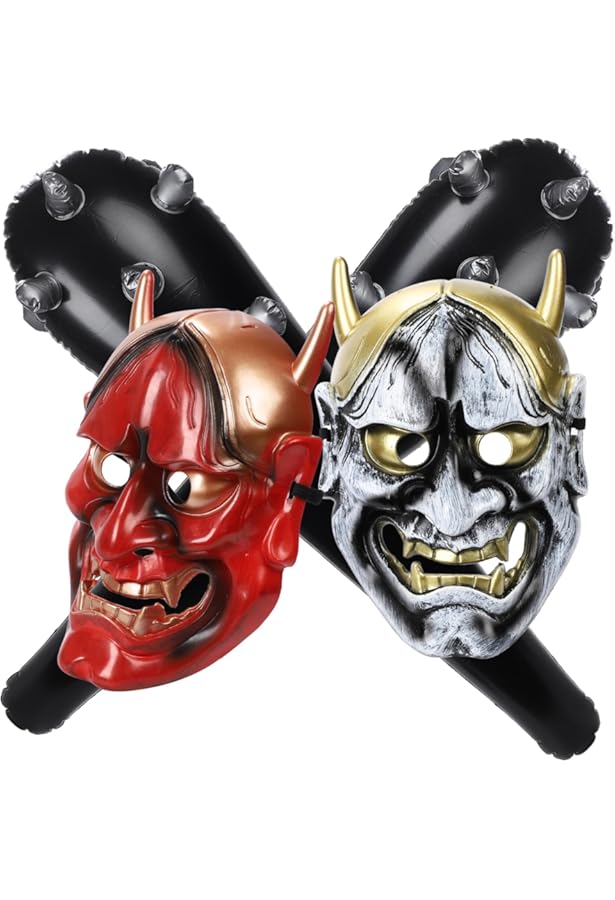 Amazon.co.jp: [AmaFanshop] 節分 デラックス ムキムキ 鬼 風船型 衣装