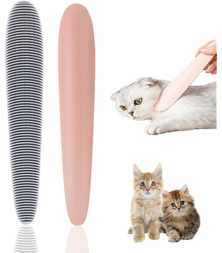 Amazon.co.jp: PAVIKE 猫ブラシ 猫舌マッサージくし 模擬猫の舌 洗える