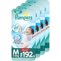 Amazon.co.jp: 【パンツMサイズ】パンパース オムツ 超吸収エアリー (5