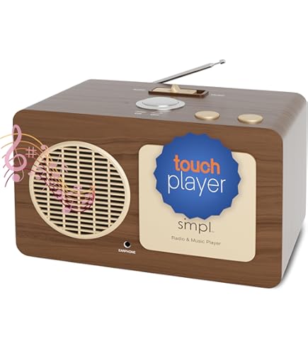 Amazon.co.jp: SMPL ワンタッチ音楽&ラジオセンター - 75の