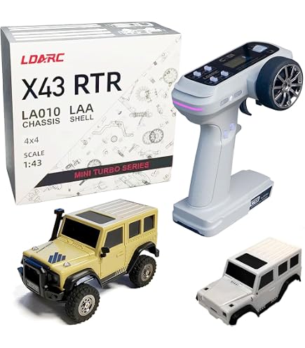 Amazon.co.jp: LDARC 1：58スケールミニリモコンRTR 2.4 GHz