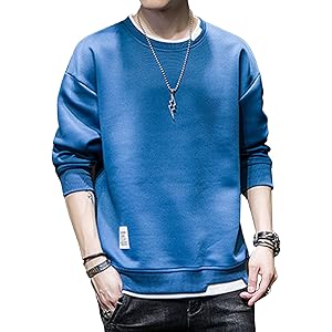 Been Blue 2020新品 トレーナー メンズ おしゃれ 長袖 パーカー 秋服 無地 軽い 柔らかい シルエット…